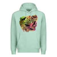 Seafoam bat halloween patch Premium Hoodie - BundleAndBundleShop