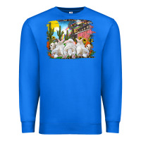 True Royal easter farm with bunnies Premium Sweatshirt - RanaPortraitStore