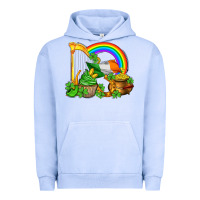 Pigment Grape Ice st patricks day  rainbow shamrocks Urban Hoodie - AdoDesignShop