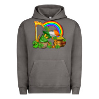 Pigment Tornado st patricks day  rainbow shamrocks Urban Hoodie - AdoDesignShop