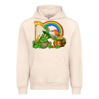 Sandshell st patricks day  rainbow shamrocks Urban Hoodie - AdoDesignShop