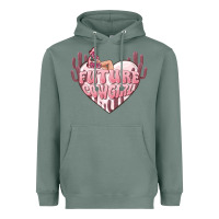 Sage future cowgirl Heavyweight Hoodie - MaliasSmallBusiness