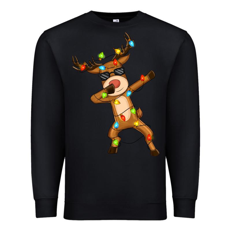 Dabbing Deer Premium Sweatshirt by Zillion Design Studio | Teevron