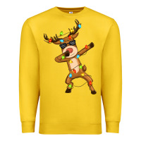 Lemon dabbing deer Premium Sweatshirt - Zillion Design Studio