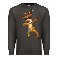 Smoke dabbing deer Premium Sweatshirt - Zillion Design Studio