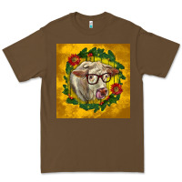 Cacao christmas charolais cow face Premium Tee - LillyAllenDesigns