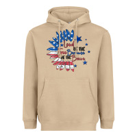 Mushroom land of the free because of the brave Heavyweight Hoodie - MaliasSmallBusiness