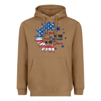 Toasted Coconut land of the free because of the brave Heavyweight Hoodie - MaliasSmallBusiness