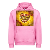 Fuchsia Pink rub some dirt on it softball Urban Hoodie - Jasminsmagicworld