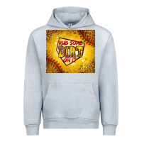Heather Grey rub some dirt on it softball Urban Hoodie - Jasminsmagicworld