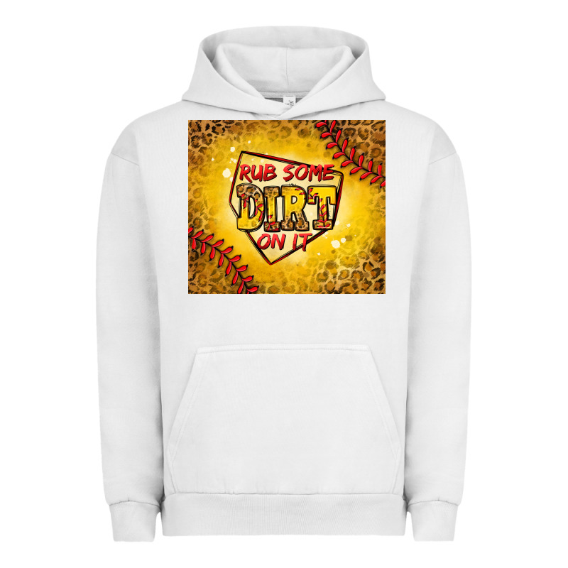Rub Some Dirt On It Softball Urban Hoodie by Jasminsmagicworld | Teevron