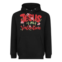 Black jesus is my valentine Heavyweight Hoodie - MaliasSmallBusiness