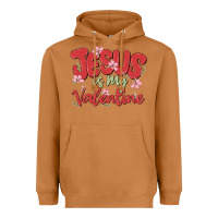 Meerkat jesus is my valentine Heavyweight Hoodie - MaliasSmallBusiness