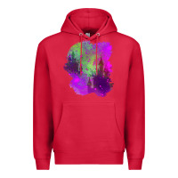 Cardinal castle halloween patch Premium Hoodie - BundleAndBundleShop