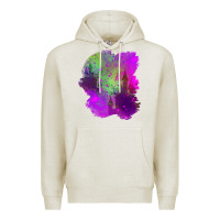 Oatmeal Heather castle halloween patch Premium Hoodie - BundleAndBundleShop