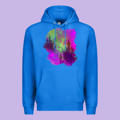 Castle Halloween Patch Premium Hoodie Designed By Bundleandbundleshop