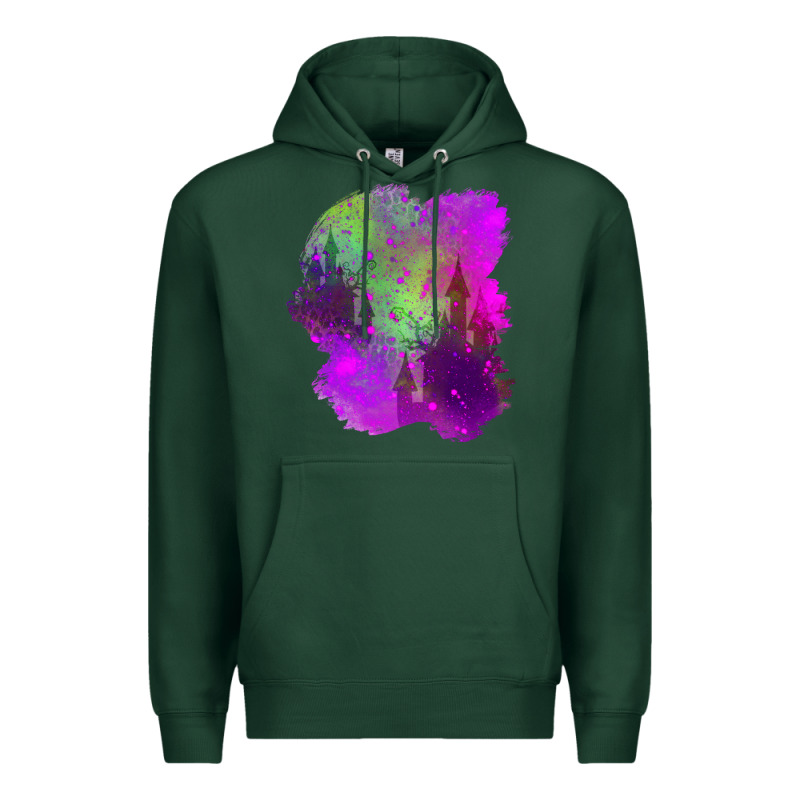 Castle Halloween Patch Premium Hoodie by BundleAndBundleShop | Teevron