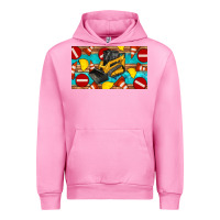 Fuchsia Pink skidsteer sippy Urban Hoodie - Artiststas