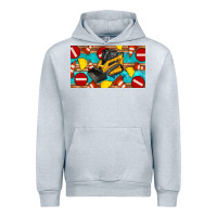 Heather Grey skidsteer sippy Urban Hoodie - Artiststas