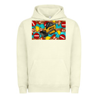Pigment Pistachio skidsteer sippy Urban Hoodie - Artiststas