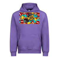 Tulip skidsteer sippy Urban Hoodie - Artiststas