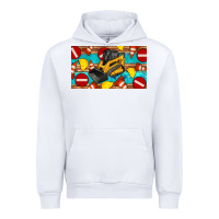 White skidsteer sippy Urban Hoodie - Artiststas