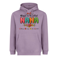 Lavender blessed to be called nana Heavyweight Hoodie - MaliasSmallBusiness