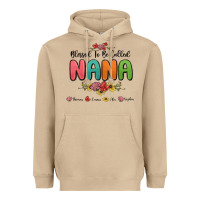 Mushroom blessed to be called nana Heavyweight Hoodie - MaliasSmallBusiness