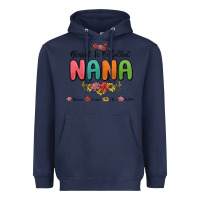 Navy blessed to be called nana Heavyweight Hoodie - MaliasSmallBusiness