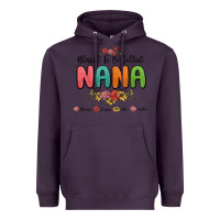 Plum blessed to be called nana Heavyweight Hoodie - MaliasSmallBusiness