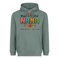 Sage blessed to be called nana Heavyweight Hoodie - MaliasSmallBusiness