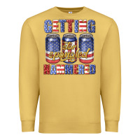Antique Gold getting star spangled hammared Premium Sweatshirt - texasbilliewilder