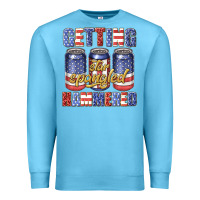 Ocean Blue getting star spangled hammared Premium Sweatshirt - texasbilliewilder