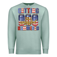 Seafoam getting star spangled hammared Premium Sweatshirt - texasbilliewilder