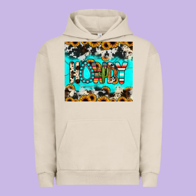 Howdy Urban Hoodie Designed By Jahusdesignshop