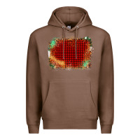 Chestnut Western Red Green Farm Life Brush Stroke Premium Hoodie - Bettercallsaul