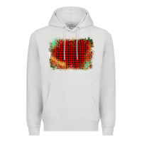 Dove Grey Western Red Green Farm Life Brush Stroke Premium Hoodie - Bettercallsaul