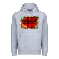 Heather Grey Western Red Green Farm Life Brush Stroke Premium Hoodie - Bettercallsaul