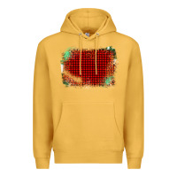 Mustard Western Red Green Farm Life Brush Stroke Premium Hoodie - Bettercallsaul