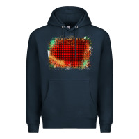 Navy Western Red Green Farm Life Brush Stroke Premium Hoodie - Bettercallsaul