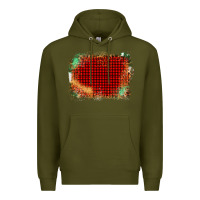 Army Green Western Red Green Farm Life Brush Stroke Premium Hoodie - Bettercallsaul