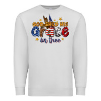 Dove Grey god shed his grace on thee Premium Sweatshirt - texasbilliewilder