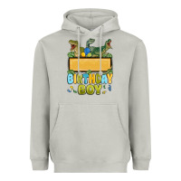 Moon Dust customized dinosaur birthday boy Heavyweight Hoodie - MaliasSmallBusiness