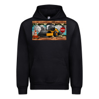 Black steam roller sippy cup Urban Hoodie - Artiststas