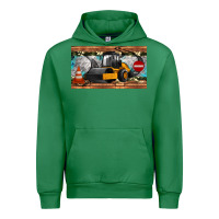 Emerald steam roller sippy cup Urban Hoodie - Artiststas
