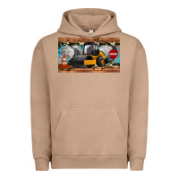 Pigment Burro steam roller sippy cup Urban Hoodie - Artiststas