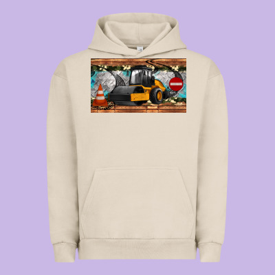 Steam Roller Sippy Cup Urban Hoodie Designed By Artiststas