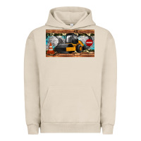 Pigment French Oak steam roller sippy cup Urban Hoodie - Artiststas