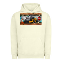 Pigment Pistachio steam roller sippy cup Urban Hoodie - Artiststas