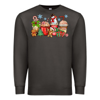 Smoke christmas coffee cups Premium Sweatshirt - Zillion Design Studio
